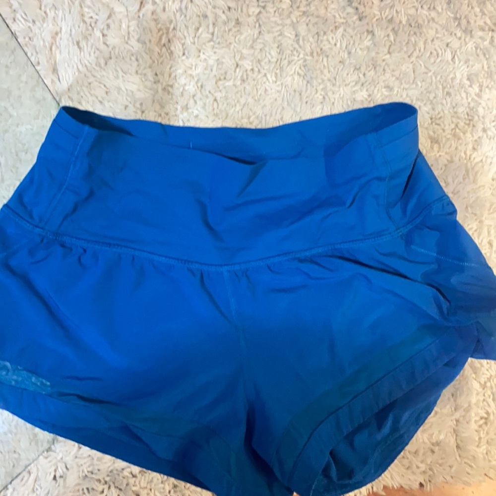 High Waisted Lululemon Shorts Size 6